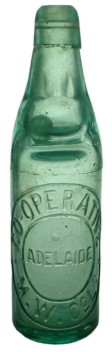 Co-operative Adelaide Antique Codd Marble Bottle