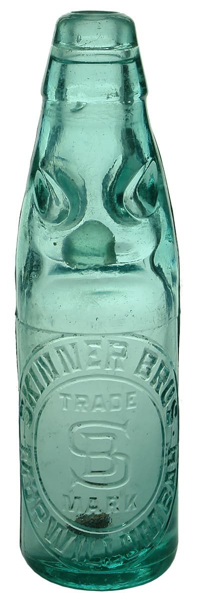 Skinner Bros Murwillumbah Vintage Codd Bottle