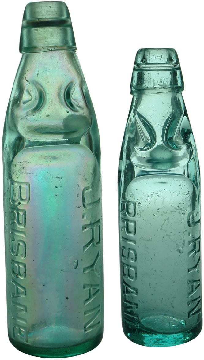 Ryan Brisbane Antique Codd Marble Bottles
