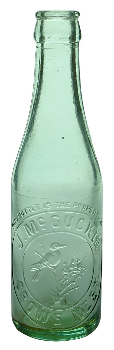 McGuckin Crows Nest Vintage Crown Seal Bottle