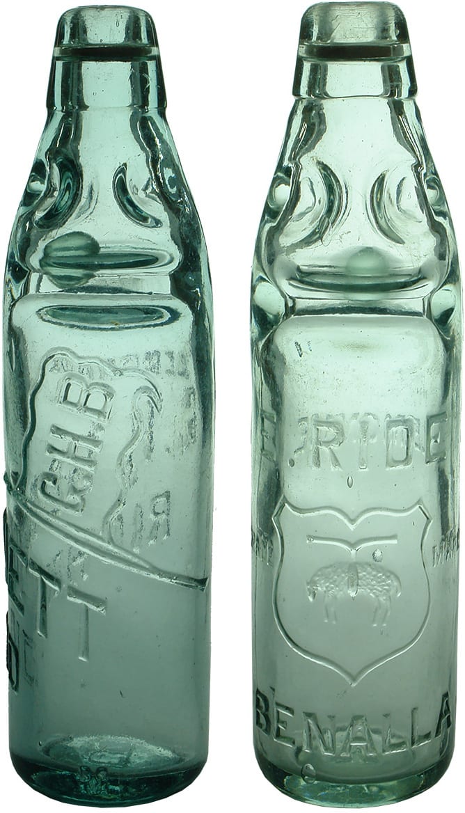 Bennett Ride Vintage Codd Marble Bottles
