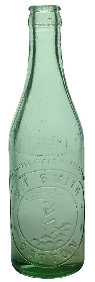Smith Gatton Excelsior Crown Seal Soft Drink Bottle