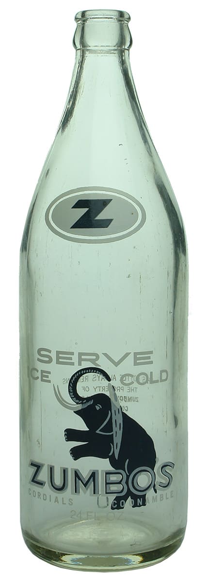 Zumbo's Coonamble Ceramic Label Crown Seal Bottle