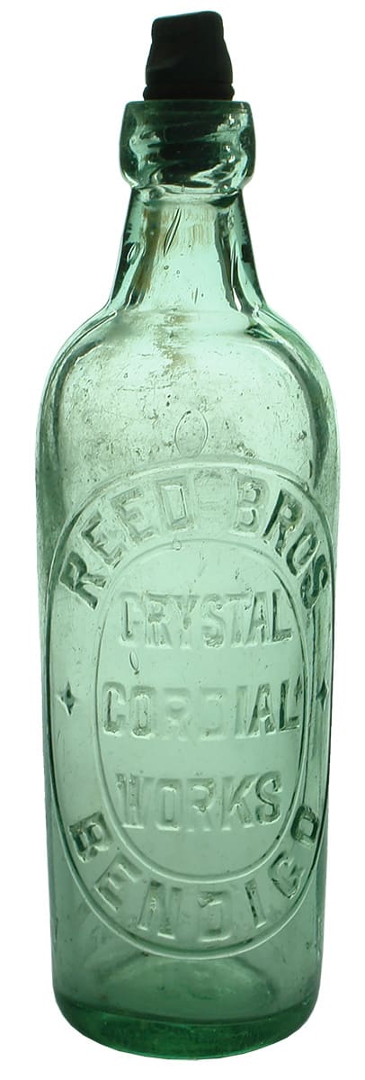 Reed Bros Crystal Bendigo Internal Thread Bottle