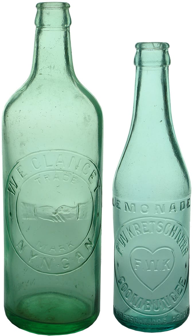 Clancey Kretschmar Crown Seal Soft Drink Bottles