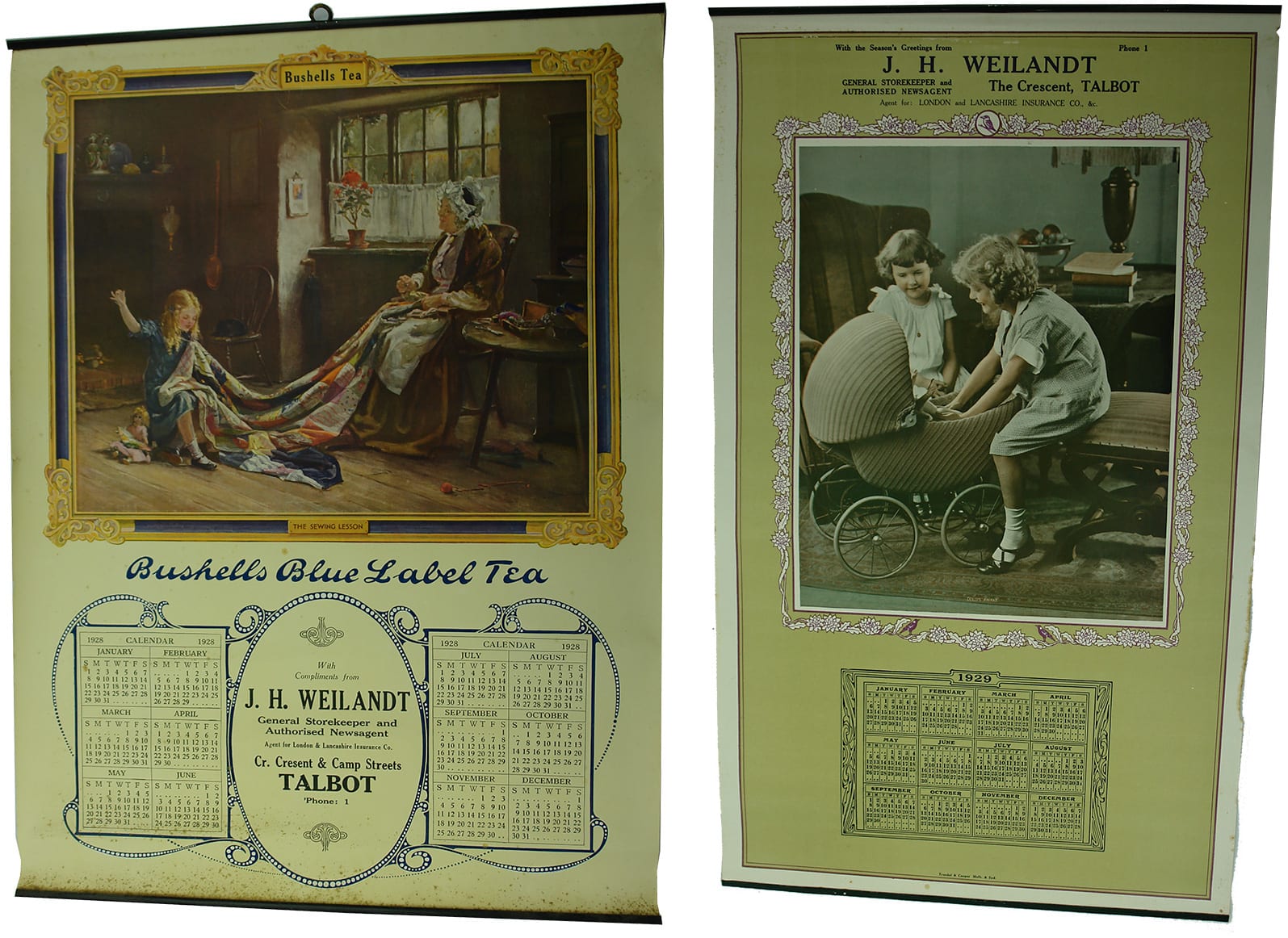 Weilandt Talbot Advertising Calendars