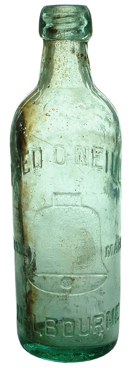 Fred O'Neill Melbourne Bell Soft Drink Bottle