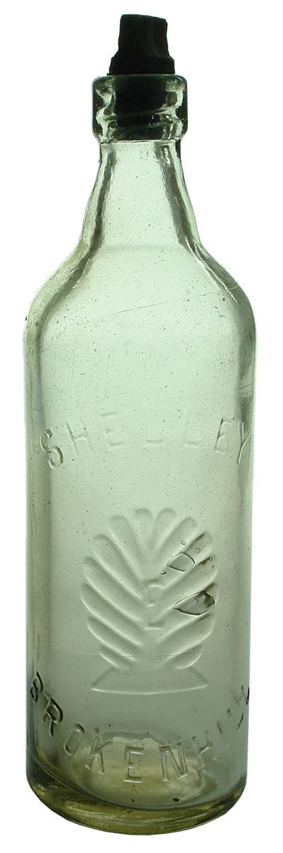 Shelley Broken Hill Internal Thread bottle