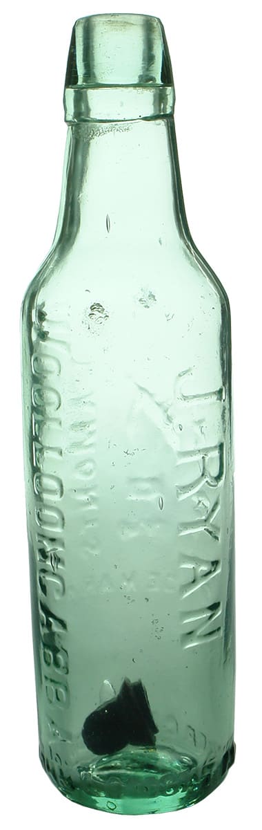 Ryan Woolloongabba Lamonts Patent Antique Bottle