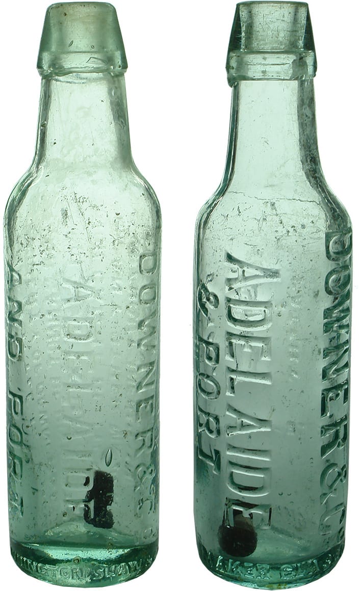 Downer Adelaide Port Antique Lamont Bottles