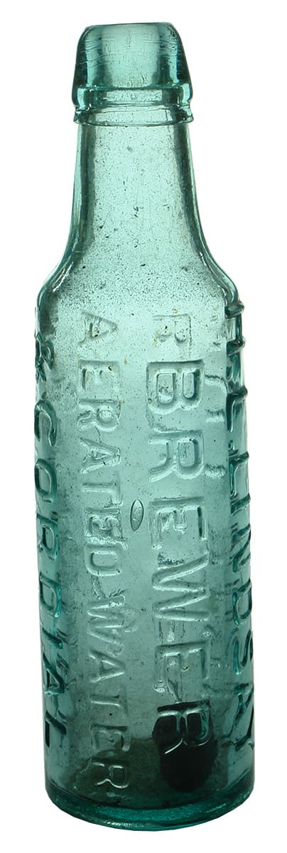 Lindsay Brewer Aerated Waters Antique Lamont Bottle