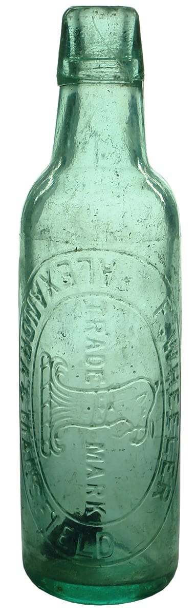 Wheeler Alexandra Mansfield Camel Lamont Antique Bottle