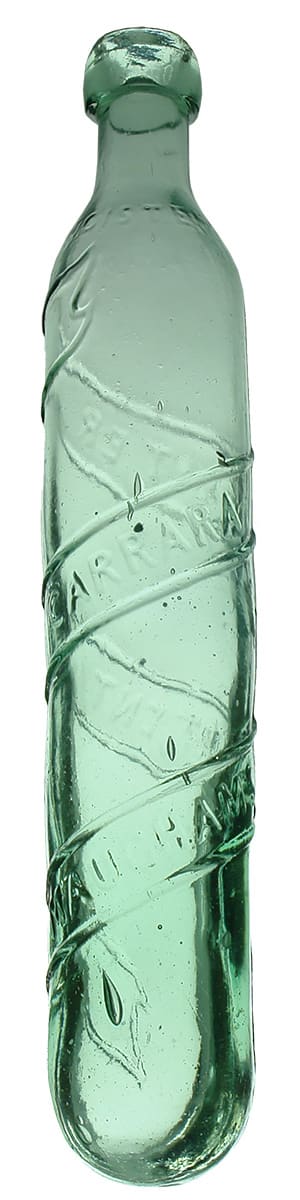 Maugham's Patent Carrara Water Antique Bottle