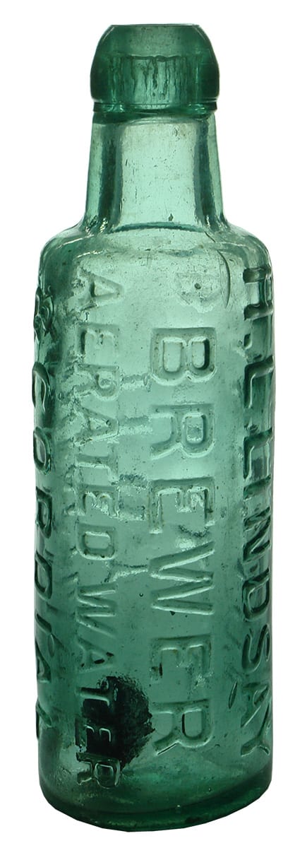 Lindsay Hay Bourke Hillston Patent Soft Drink Bottle