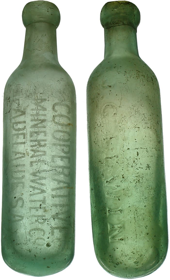 Adelaide Antique Soft Drink Mineral Water Bottles