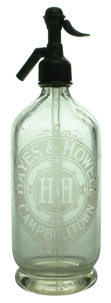 Hayes Howell Campbelltown Vintage Soda Syphon
