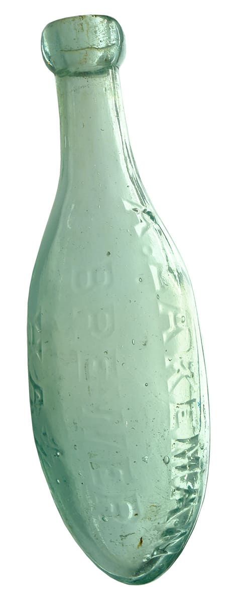 Lakeman Hay Antique Torpedo Bottle