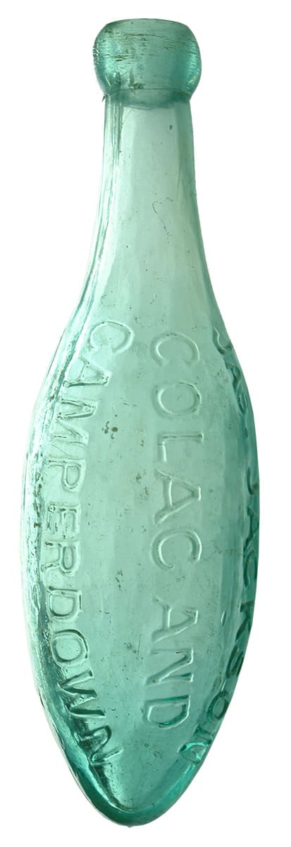 Jackson Colac Camperdown Antique Torpedo Bottle