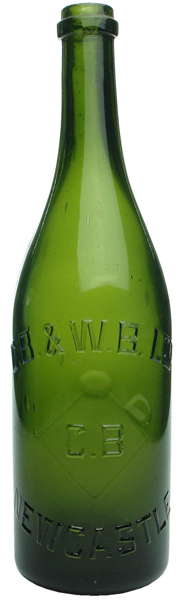 CB WB Newcastle Diamond Beer Bottle