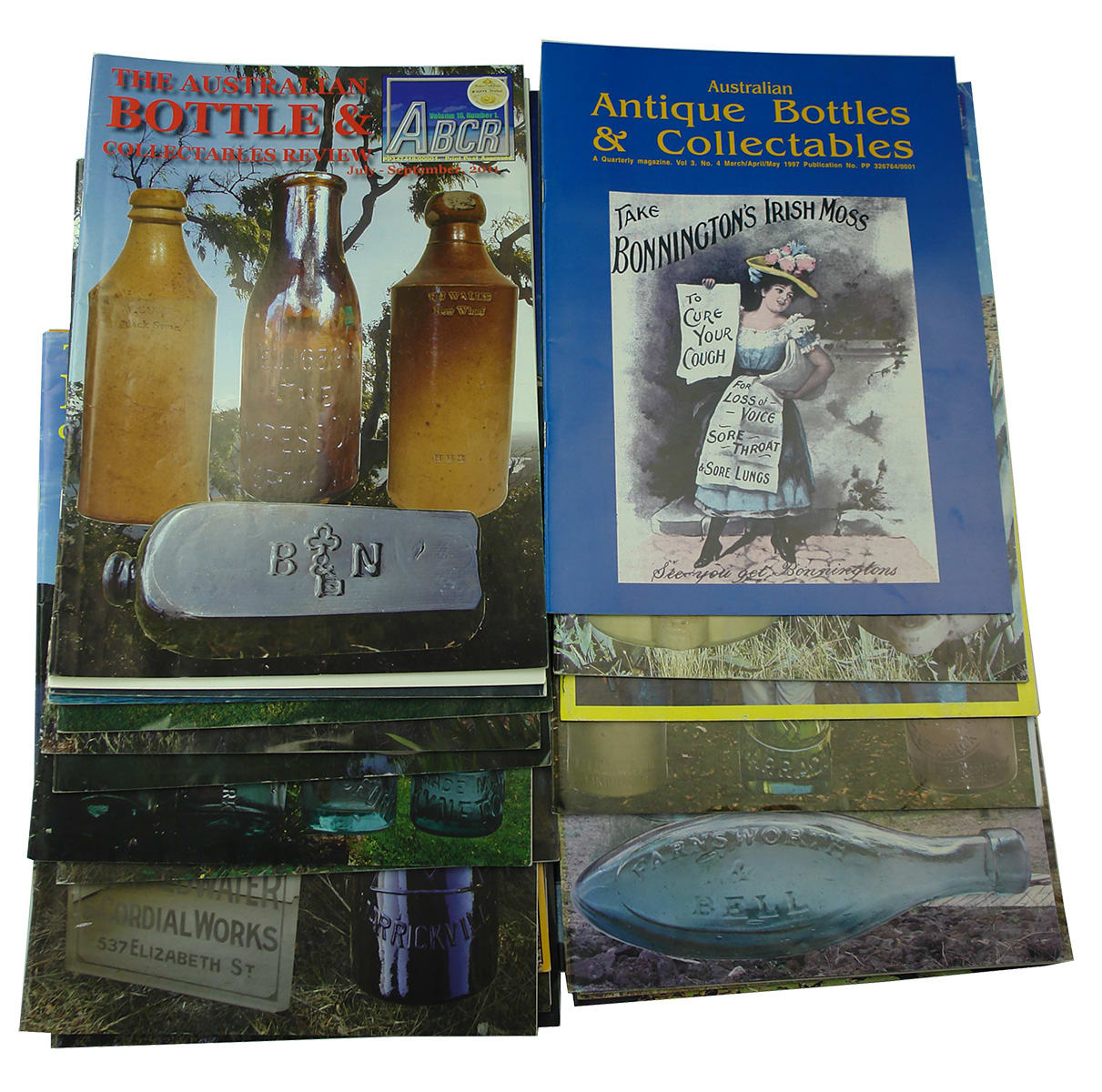 Australian Antique Bottles Collectables Magazines