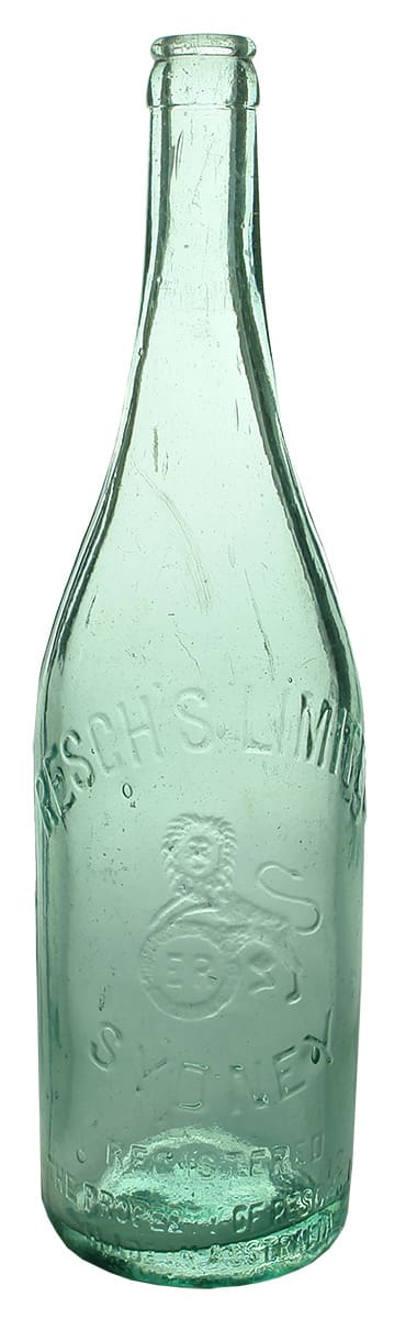 Resch's Limited Sydney Antique Beer Bottle