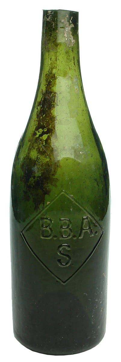 BBAS Diamond Antique Beer Bottle