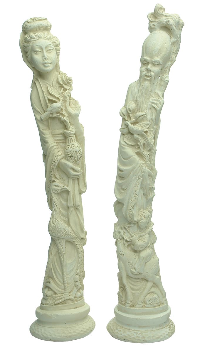 Plaster Chinese Figurines