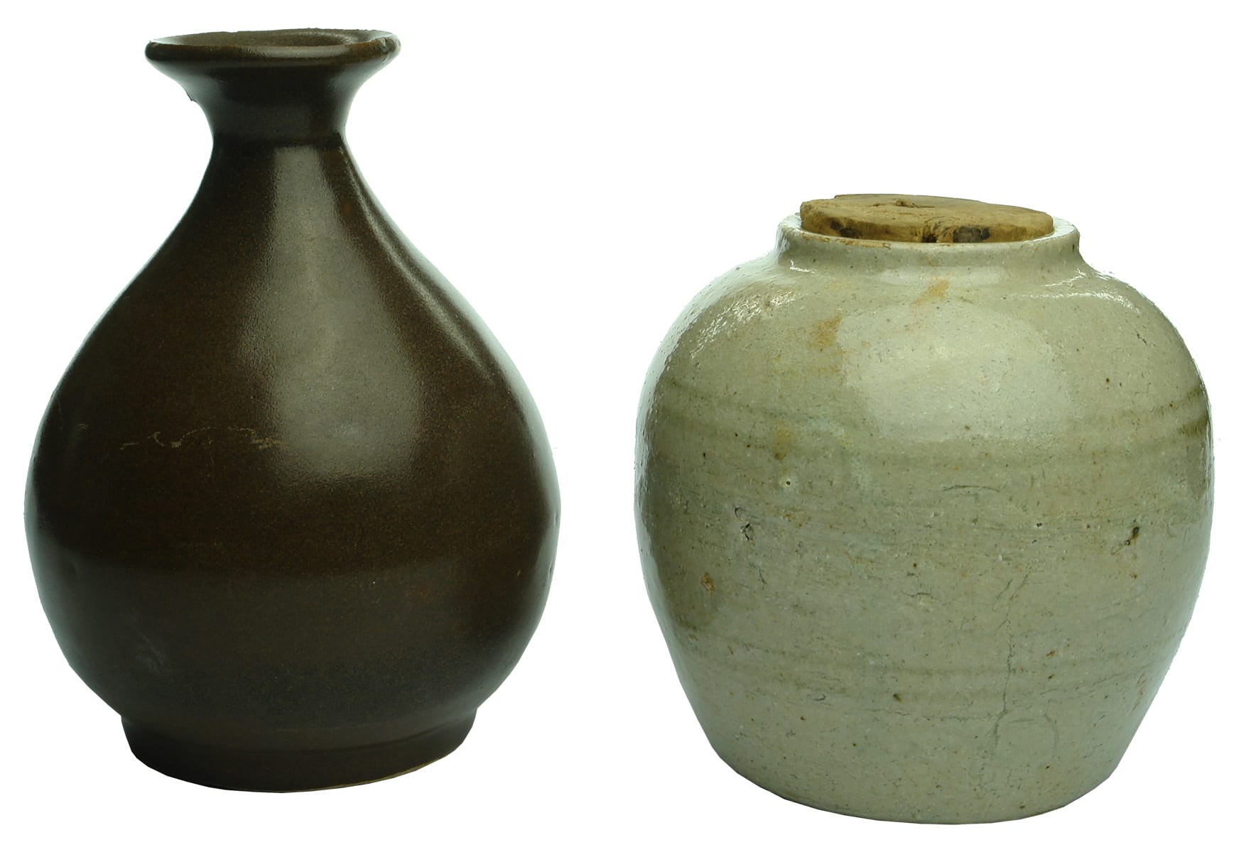 Chinese pottery jars
