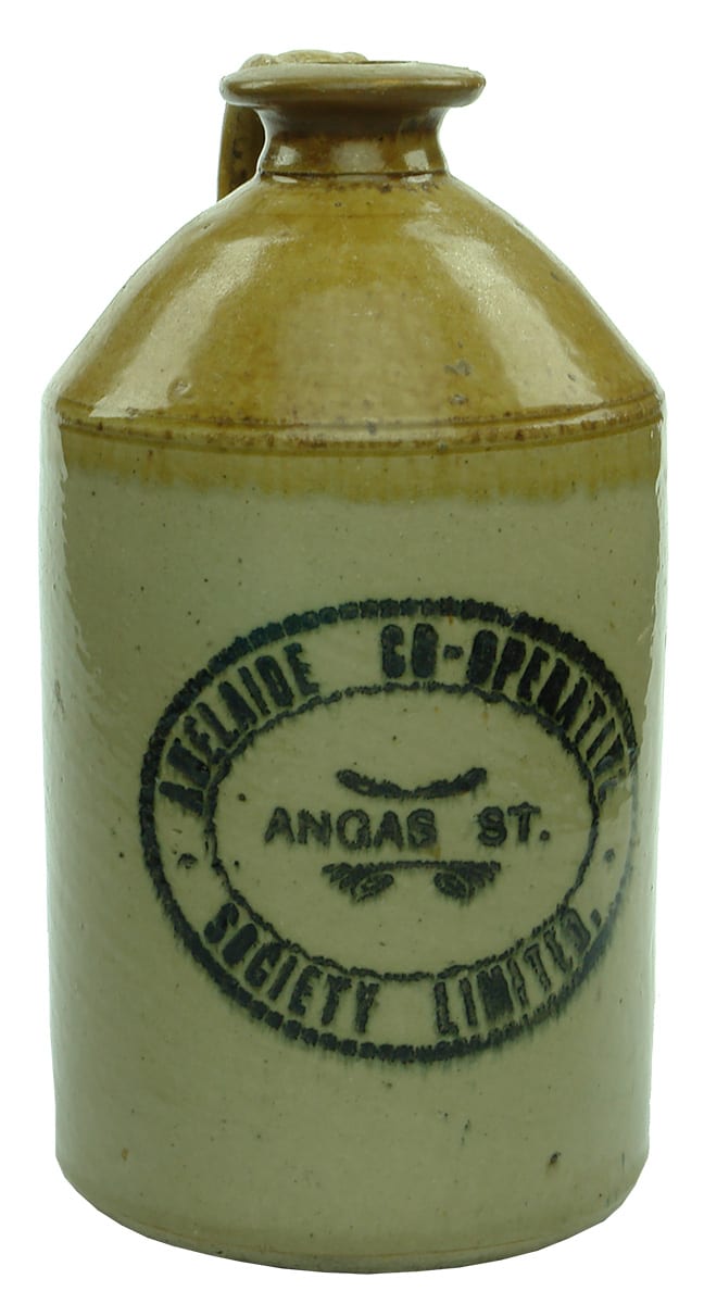 Adelaide Co-operative Society Limted Stone Demijohn