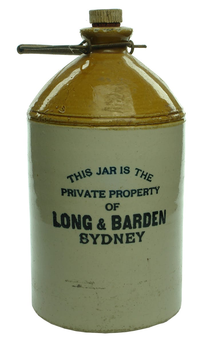 Long Barden Sydney Stoneware Demijohn