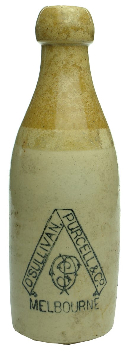 O'Sullivan Purcell Melbourne Stone Ginger Beer Bottle