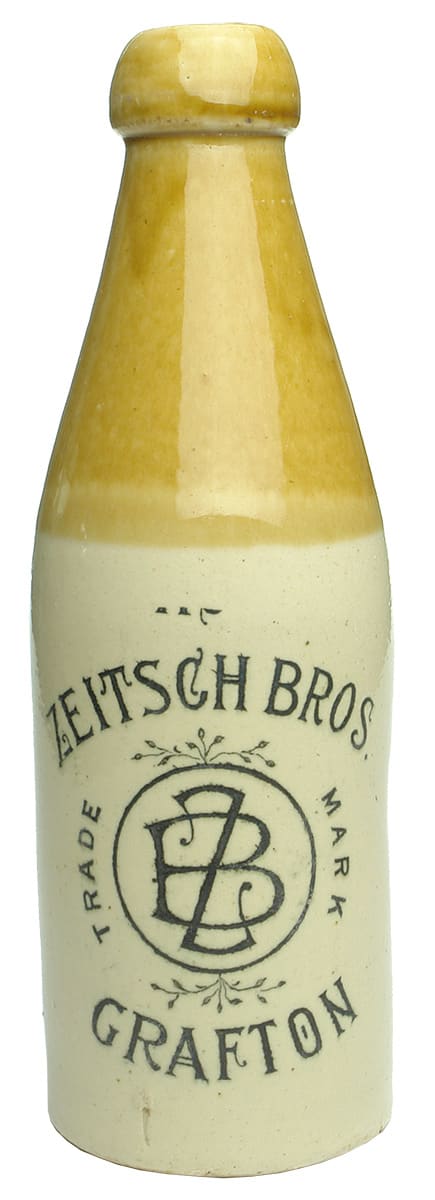 Zeitsch Bros Grafton Stone Ginger Beer Bottle