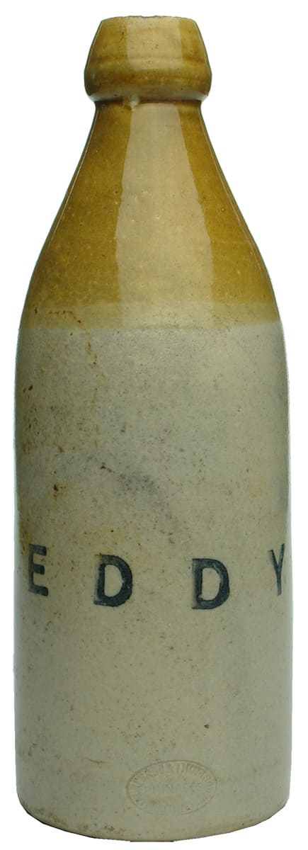 Eddy Large Stoneware Ginger Beer Bottle