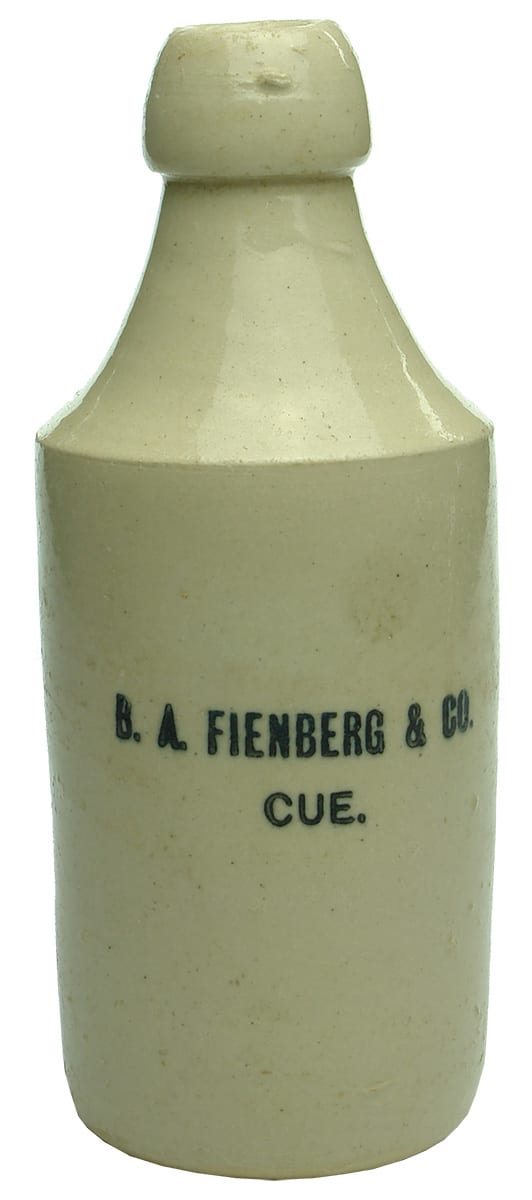 Fienberg Cue Stoneware Ginger Beer Bottle