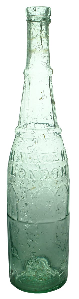 Waters London Antique Vinegar Bottle