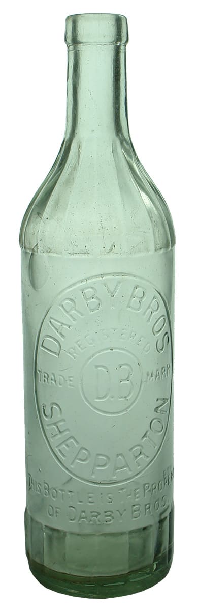 Darby Bros Shepparton Vintage Cordial Bottle