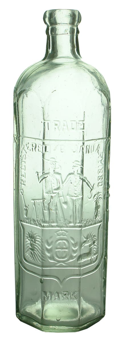 Rowlands Miner Farmer Cordial Bottle