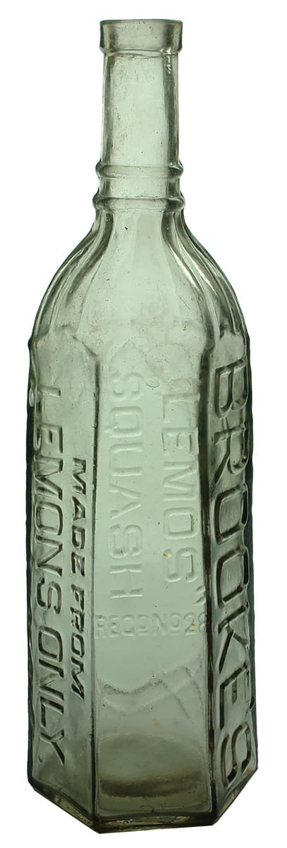 Brookes Lemos Squash Antique Vintage Cordial Bottle