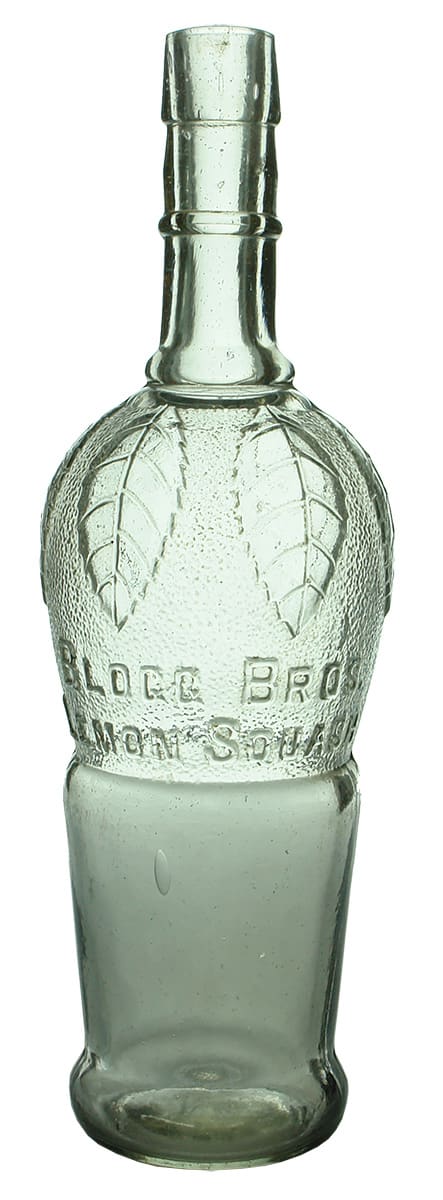 Blogg Bros Lemon Squash Antique Cordial Bottle