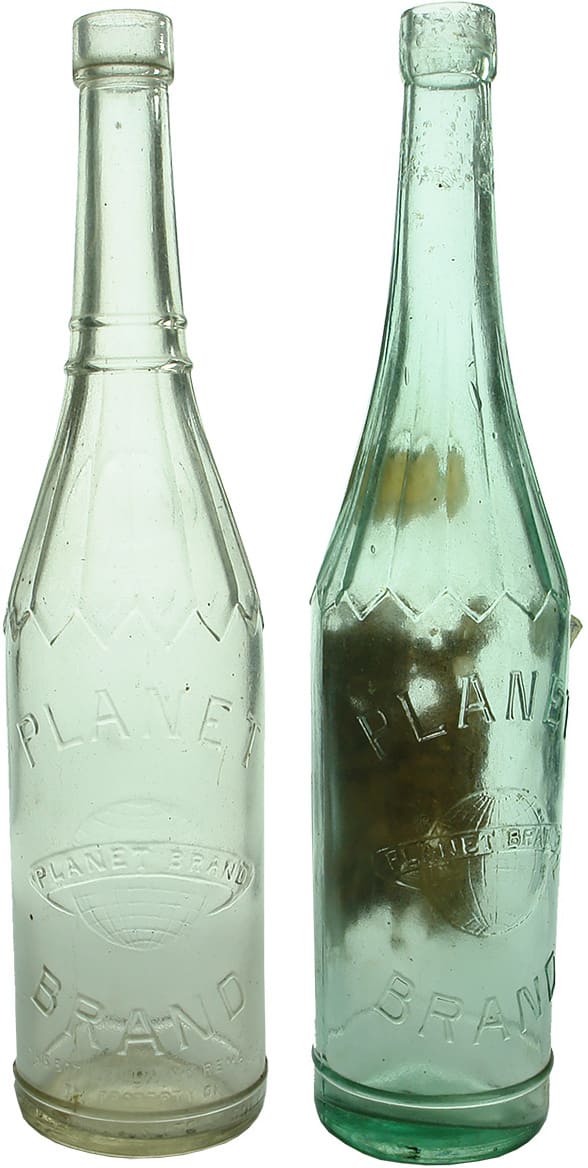 Antique Cordial Lime Lemon Antique Bottles