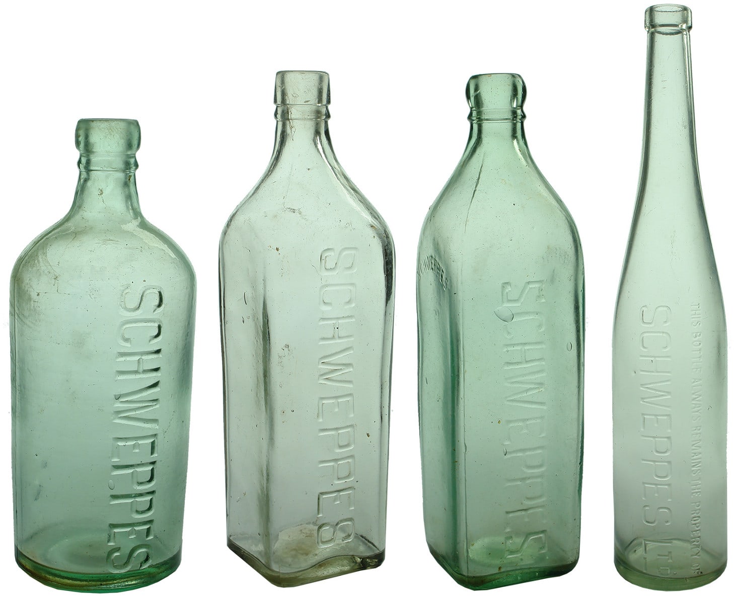 Antique Cordial Lime Lemon Antique Bottles