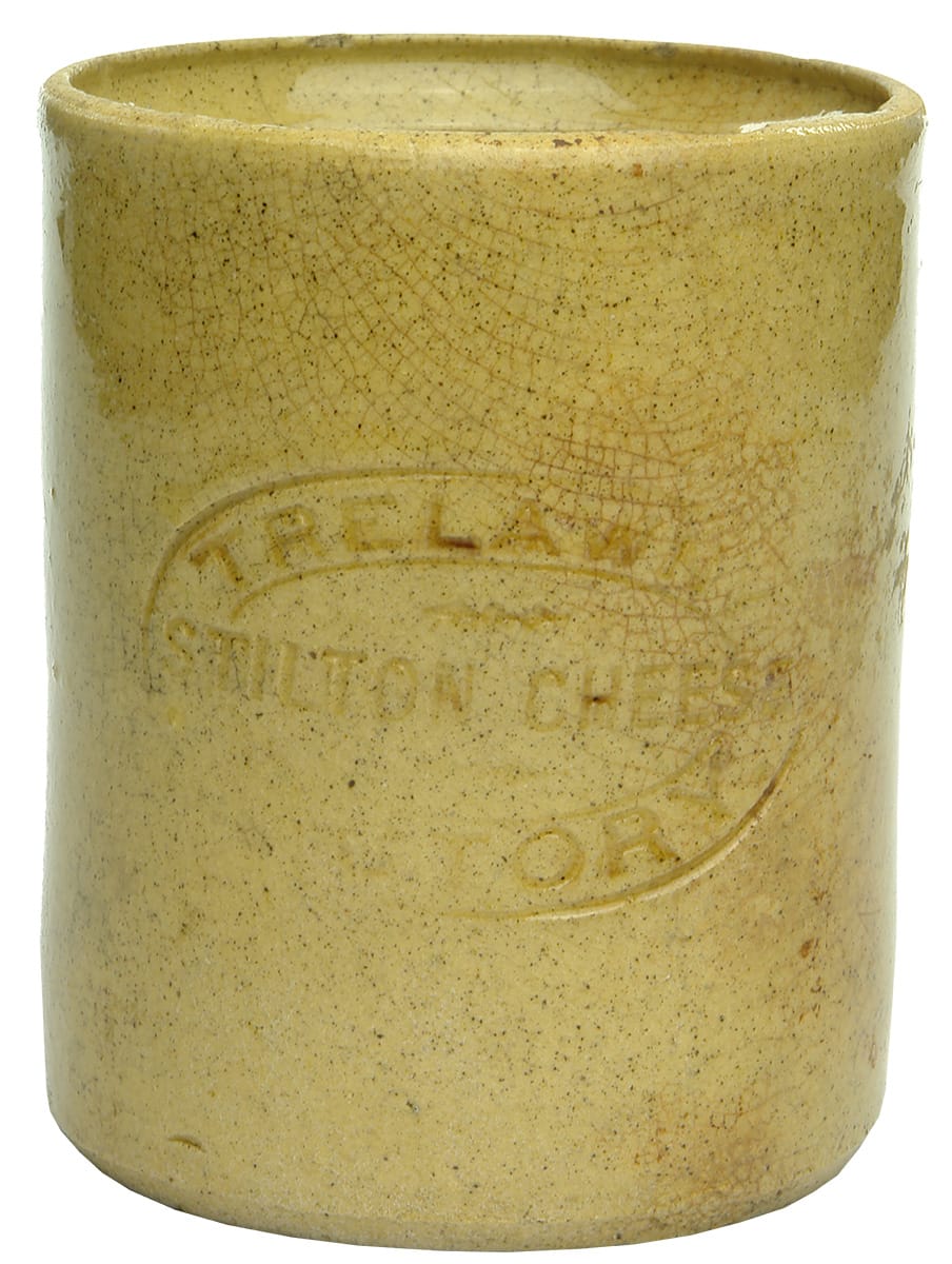 Trelawny Stilton Cheese Factory Ceramic Jar