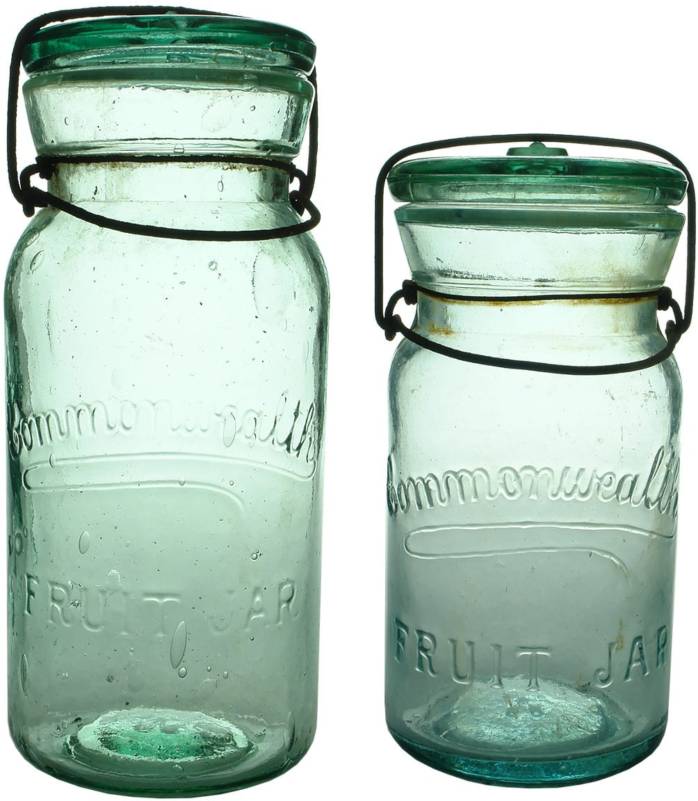 Commonwealth Fruit Preserving Jars