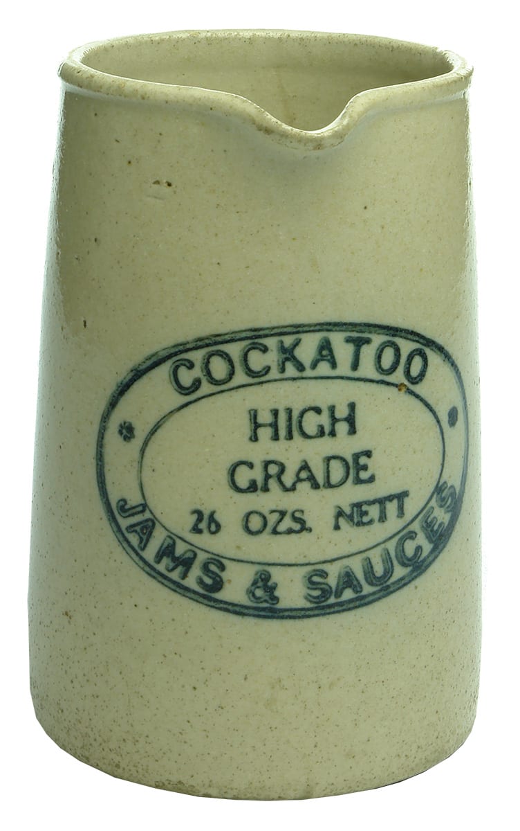 Cockatoo High Grade Jams Sauces Sauce Jug