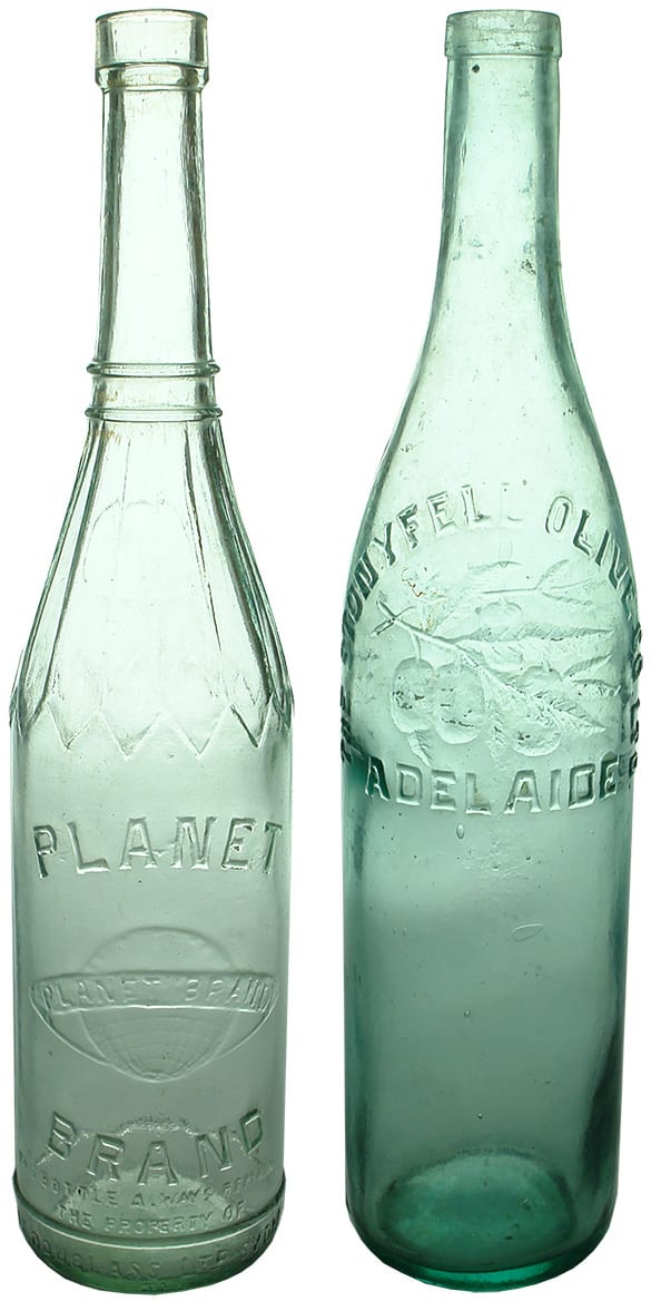 Antique Household Food Bottles