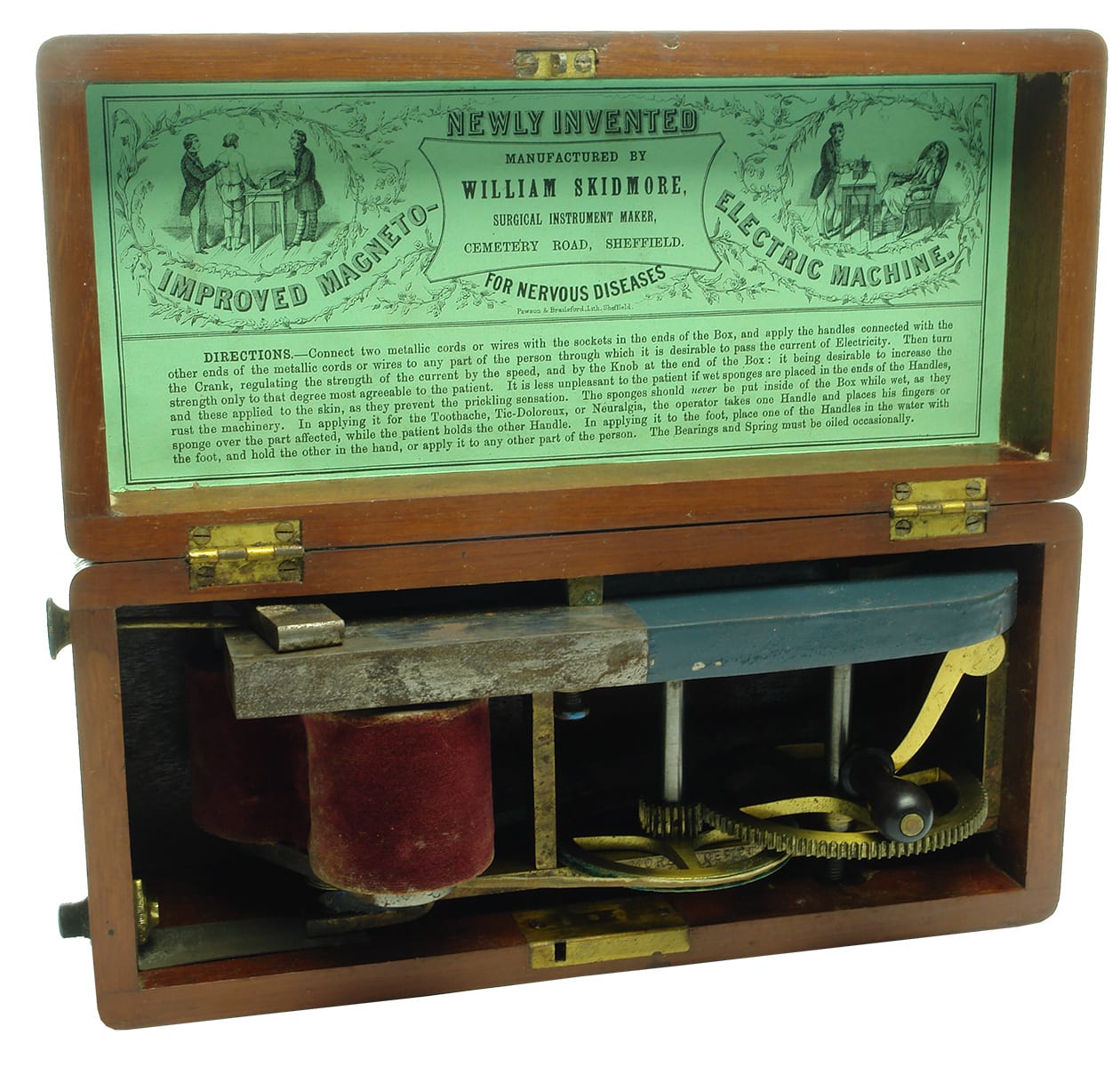 Skidmore Magneto Electric Machine Nervous Diseases