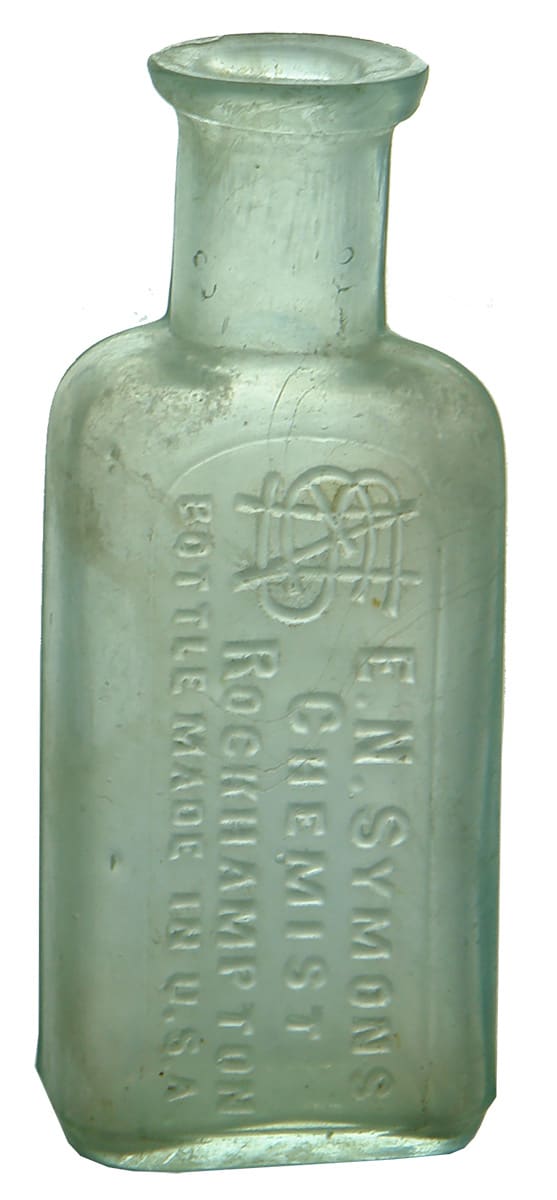 Symons Rockhampton Chemist Bottle