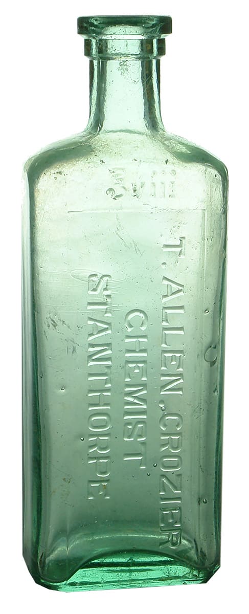 Allen Crozier Stanthorpe Chemist Bottle