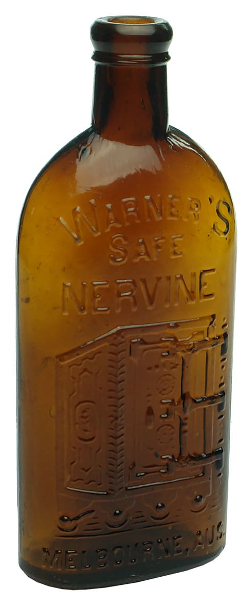 Warner's Safe Nervine Melbourne Antique Cure Bottle