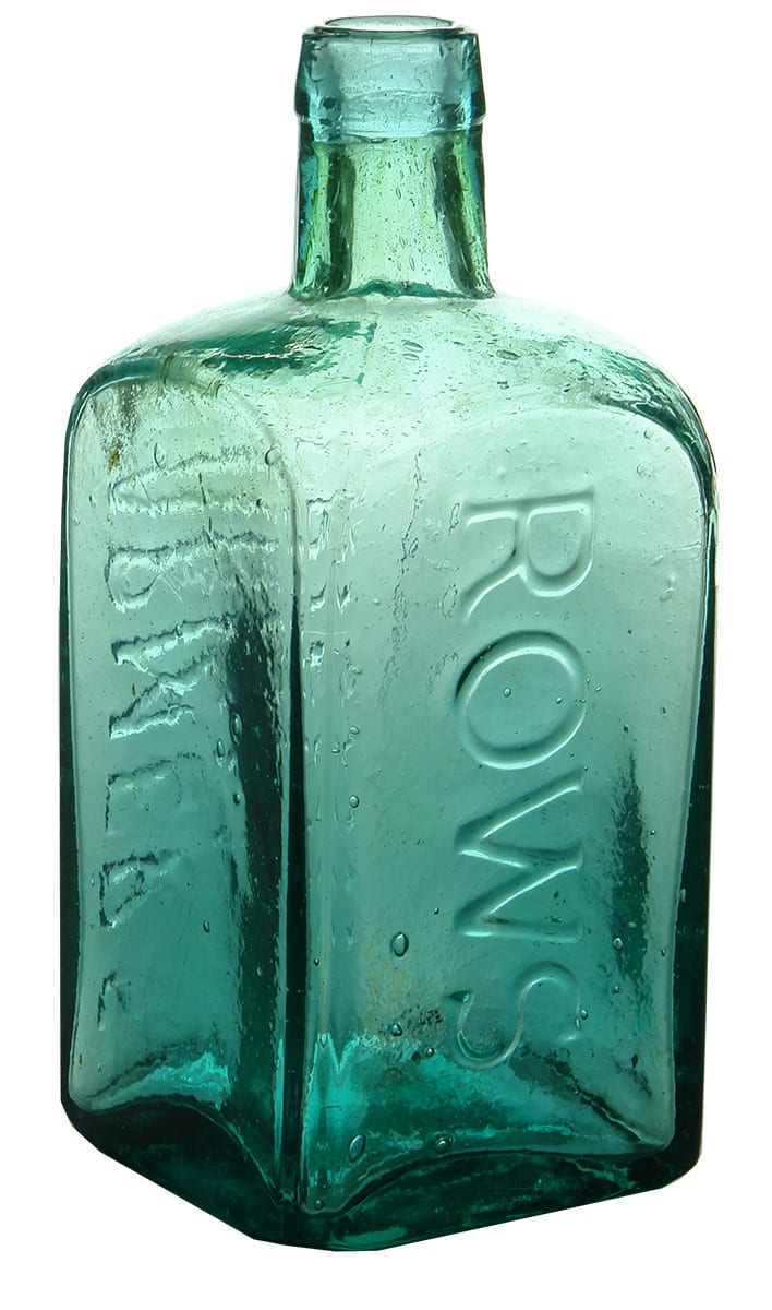 Row's Farmers Friend Antique Bottle